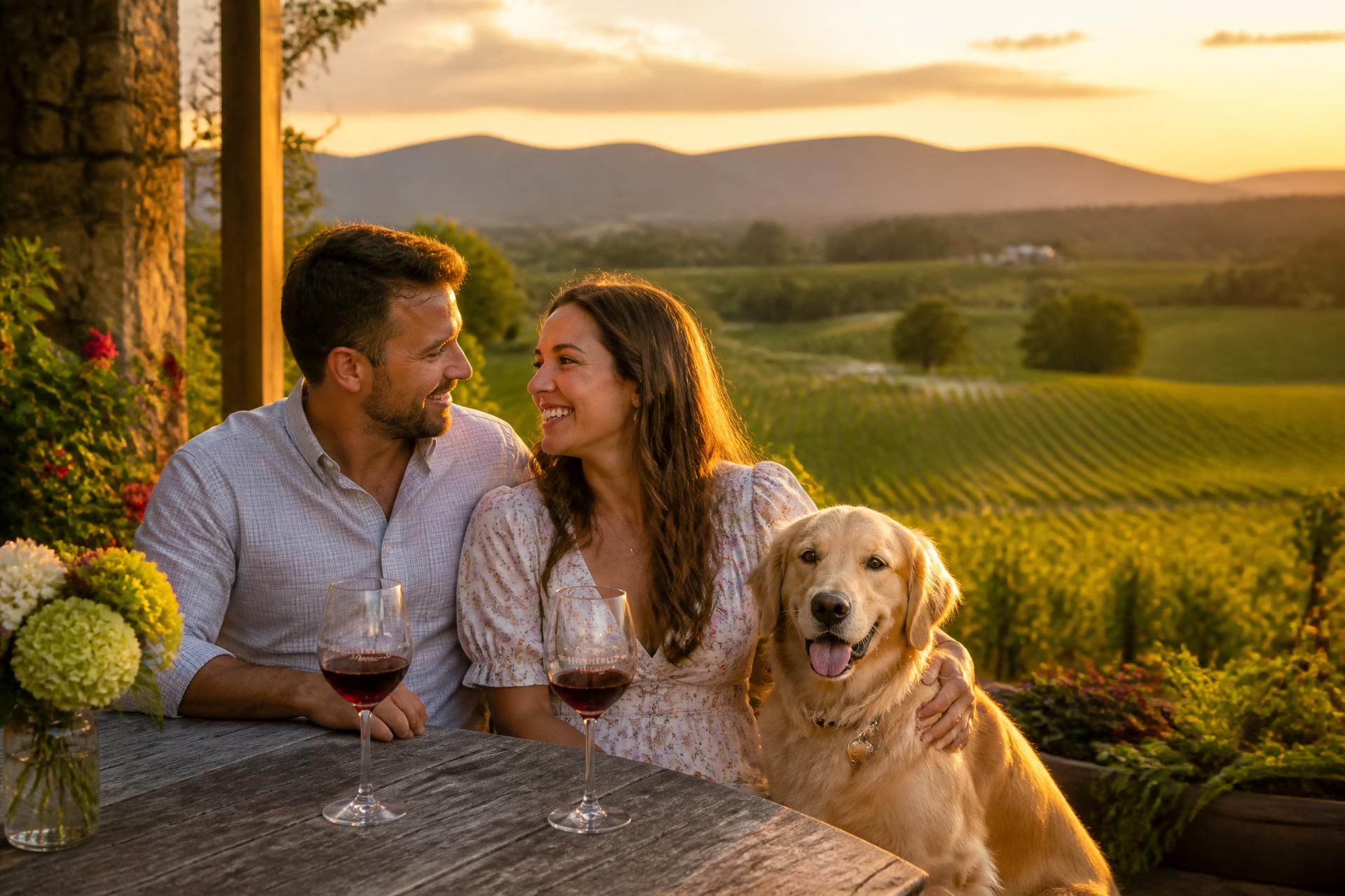 A Dog-Friendly Wine Country Weekend for Two