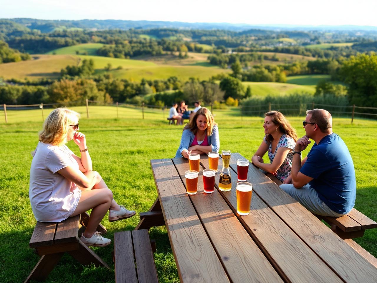 Scenic Farm Brewery Tasting